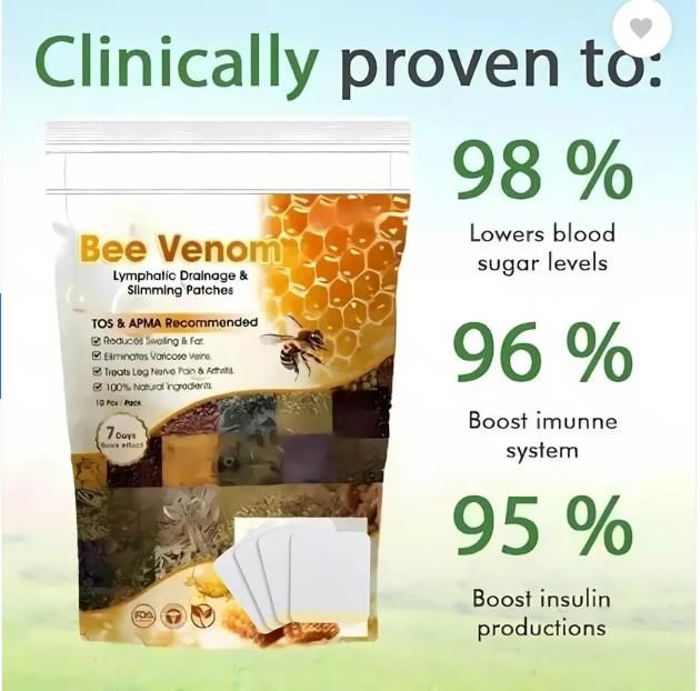 Bee Venom Detox & Sliming Patches (10 Pieces)